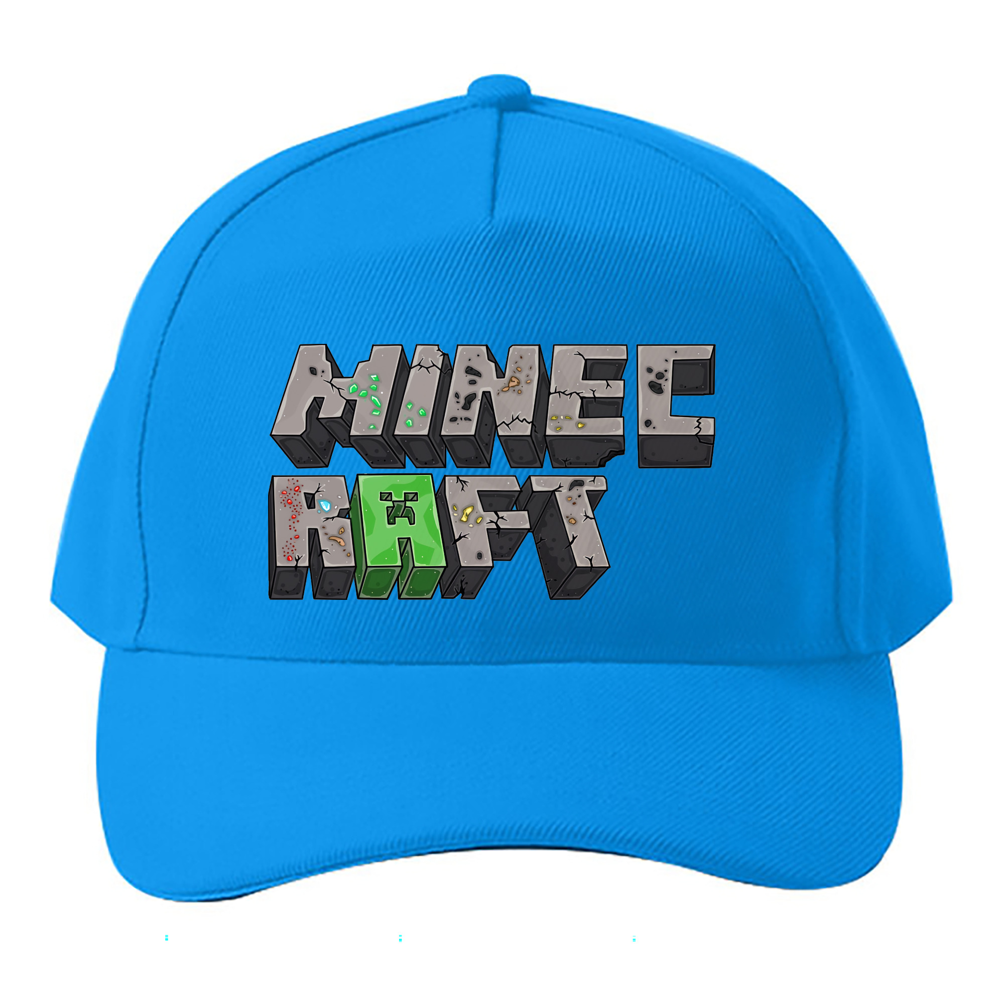 （画像用） マインクラフト ブロックの世界 Minecraft MC Block world ベースボールキャップ 綿100％ 男女兼用 帽子 スポーツ